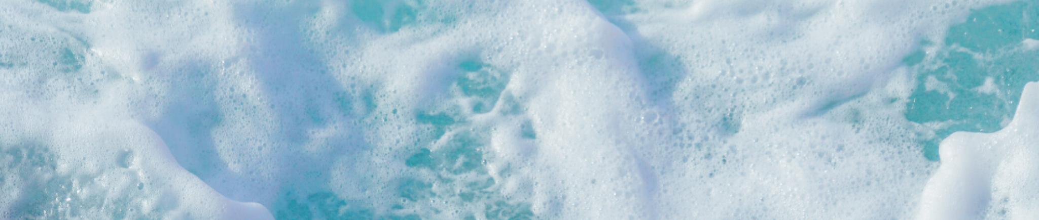 An image of a foam ocean surface